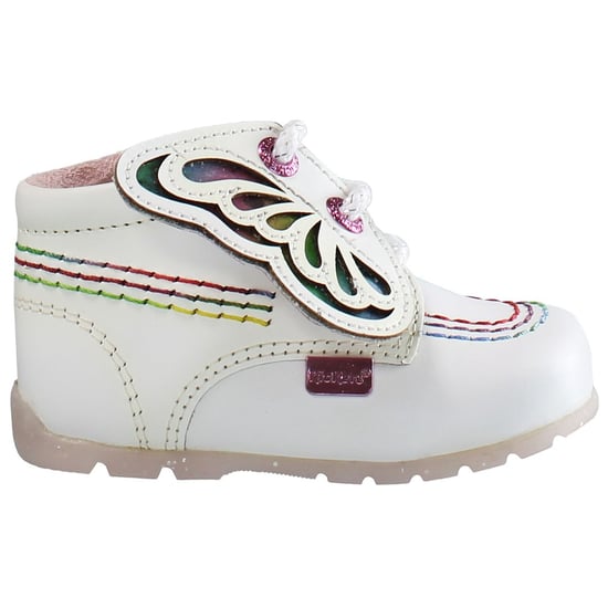 Kickers Hi Faires Kinder Laarzen Wit - Image 1