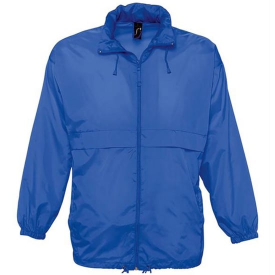 SOLS Unisex Surf Windbreaker Lichtgewicht Jasje (Koningsblauw) - Image 1