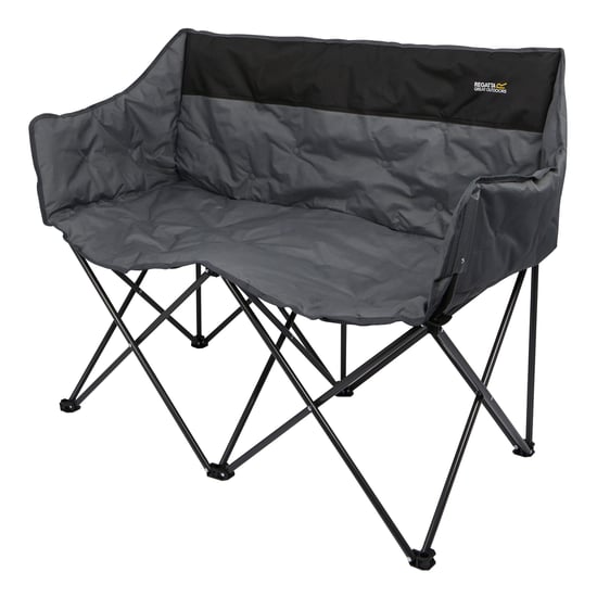 Regatta Navas 2 Person Camping Chair (Black/Ebony)