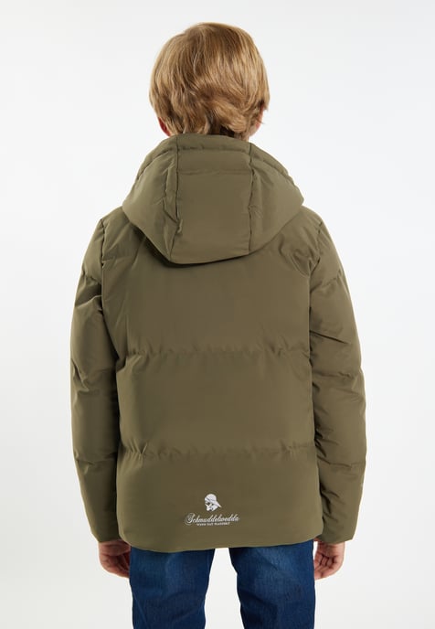 Schmuddelwedda Functionele winterjas Jongens militaire olijf - Image 4