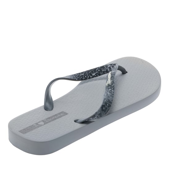 Women's Ipanema Duna Animal Flip Flops in Grey