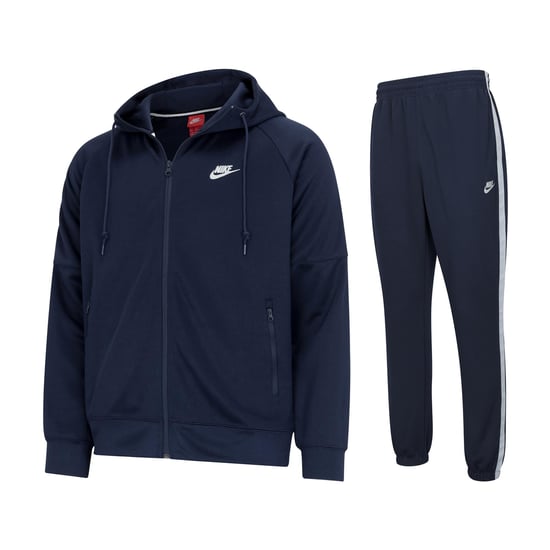Nike Sportswear Tribute Trainingspak met Volledige Ritssluiting in Navy - Image 1