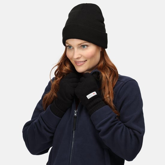 Regatta Standout Adults/Unisex Axton Cuffed Beanie (Black)