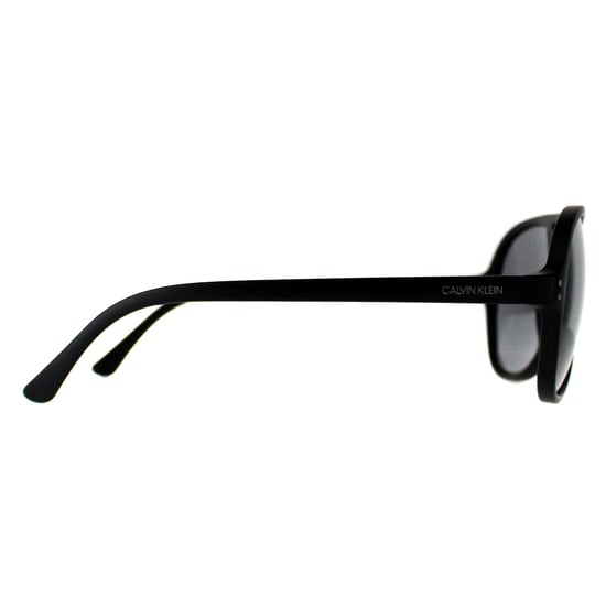 Calvin Klein Aviator Mens Matte Black Grey CK19532S