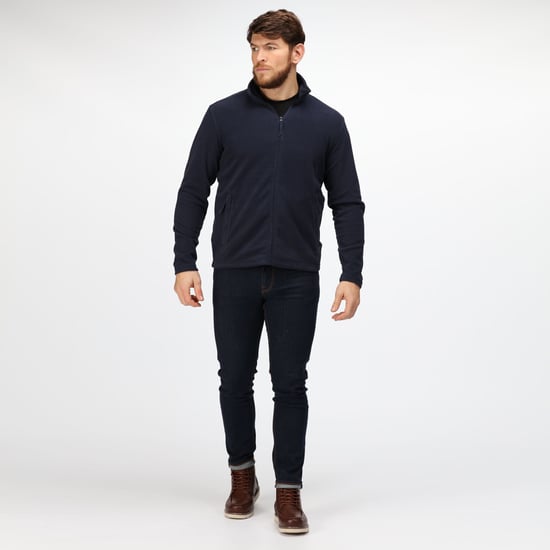 Regatta Mens Classic Microfleece Jacket (Dark Navy)
