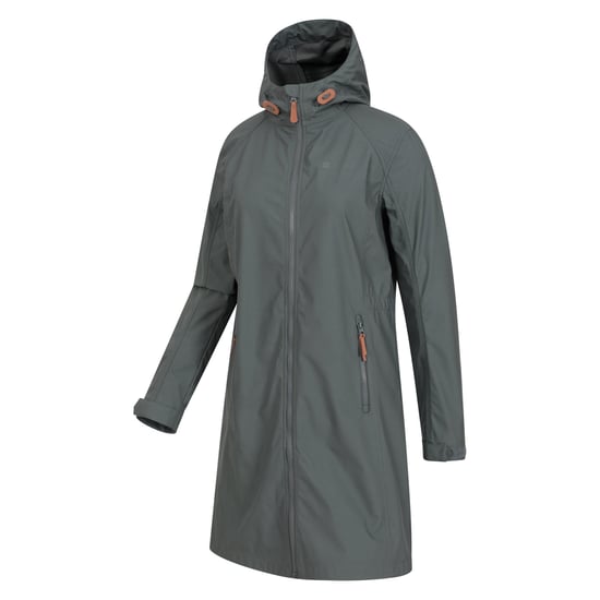 Mountain Warehouse Dames/Dames Ioana Longline Zachte Shell Jas (Groen) - Image 4