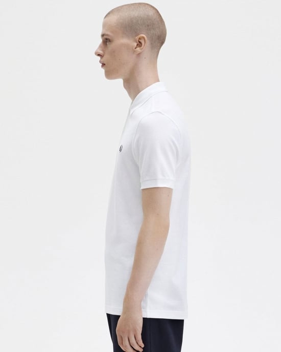 Fred Perry Heren Effen Signature Polo T-shirt NOS - Image 5