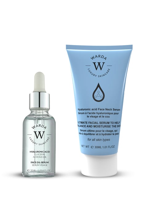 Hyaluronic Acid Oil Serum + Hyaluronic acid Face Neck Serum