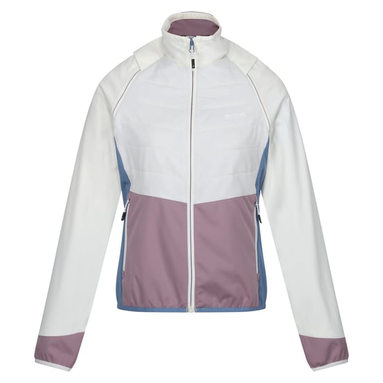 Regatta Womens/Ladies Steren II Hybrid Jacket (White/Heather Blue)