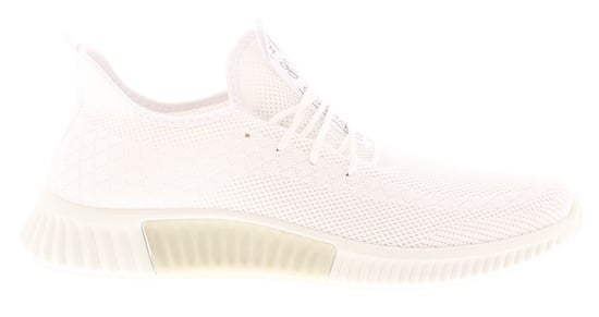 Men's Crosshatch Rideout Trainers in White - Image 2