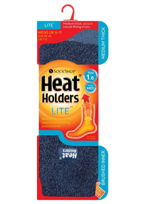 Heat Holders Lite - Dunne thermo herensokken - Denim - Image 2