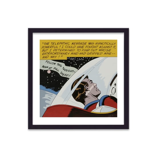 Vintage Pop Art Follow This Thought