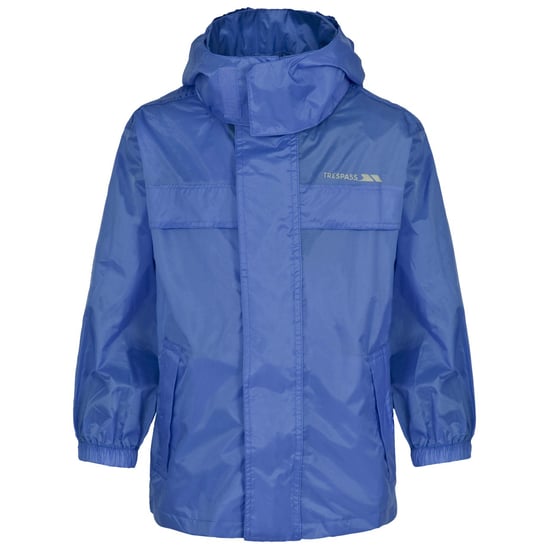 Trespass Kinder Unisex Pakket Weg Waterdicht Jasje (Koninklijk) - Image 1