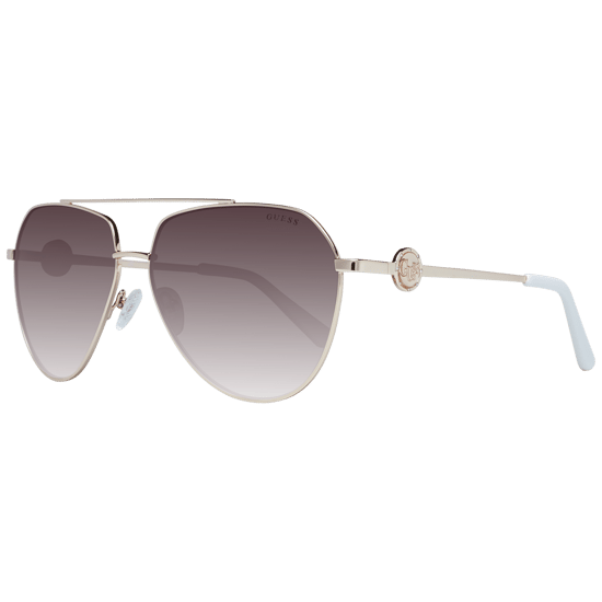 Guess Aviator Womens Gold Brown Gradient GF6140