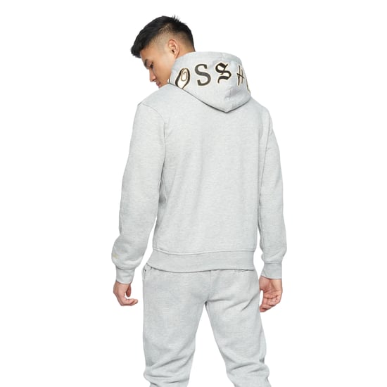 Crosshatch Heren Doddington Hoodie (Lichtgrijs mergel) - Image 2