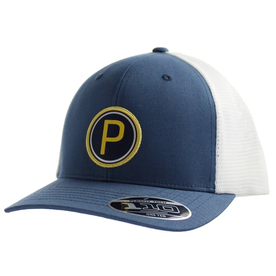 Puma P110 The Players Patch Snapback Flex Fit Blue White Unisex Cap 023046 01