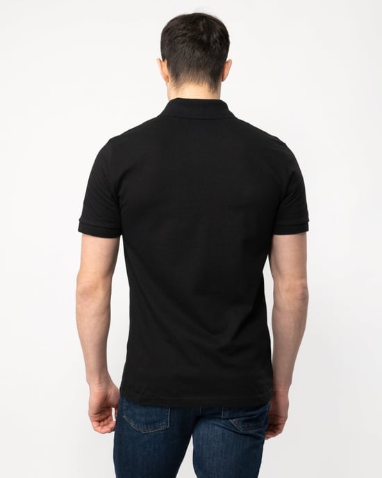 BOSS Orange Passenger Heren Stretch-Katoen Slim-Fit Polo met Logo Patch NOS - Image 4