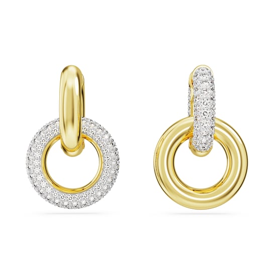 Swarovski 'Dextera' Dames Gouden Geplateerde Metalen Oorbellen - Goud 5668818 - Image 2