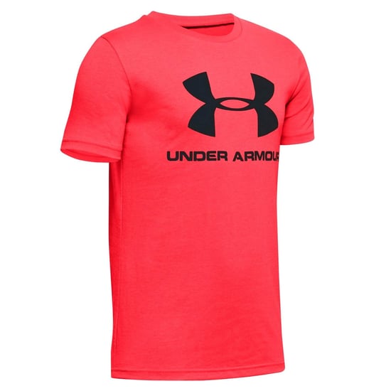 Under Armour Sportstyle Logo Kids T-Shirt Red - YS