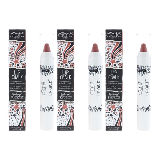 Ciate Lip Chalk 1.9g Instaglam Lip Pencil Pastel Terracotta Matte x 3