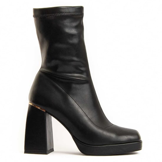 Montevita Heel Ankle Boot Kaliope In Black