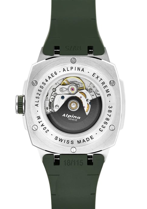 Alpina Alpiner Extreme Automatische Heren Groen Horloge AL-525GR4AE6 - Image 2