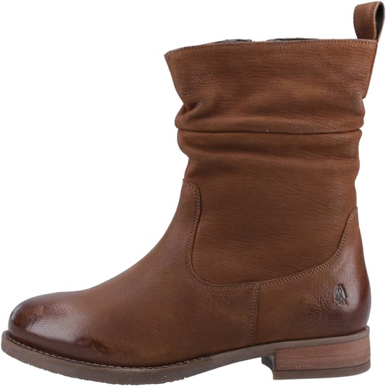 Hush Puppies Emilia Leren Vrouwen Laarzen Tan - Image 5