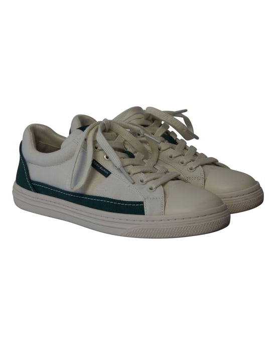 Tory Burch Classic Court Sneakers in Meerkleurig Canvas - Image 3
