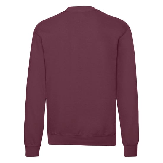 Fruit of the Loom Heren Klassiek 80/20 Ingezet Sweatshirt (Bourgondië) - Image 2
