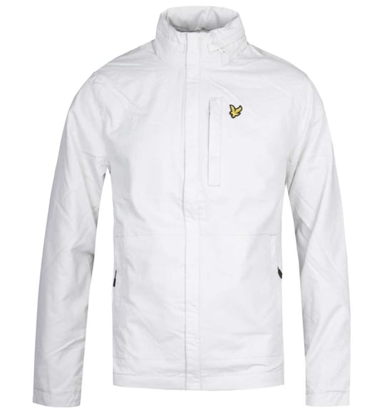 Lyle & Scott lichtgewicht gletsjergrijze jas met verborgen capuchon - Image 1