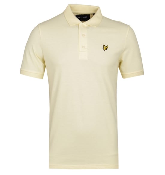 Lyle & Scott botergeel piqué poloshirt - Image 1