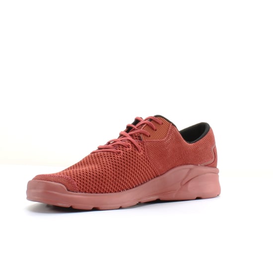 Supra Noiz Cayenne Red Textile Mens Lace Up Trainers 08131 658