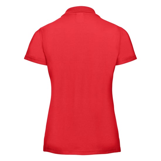 Russell Dames/Dames Klassiek Polycotton Poloshirt (Helder rood) - Image 2