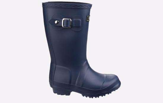 Cotswold Buckingham Pvc Marineblauwe Regenlaarzen - Image 1