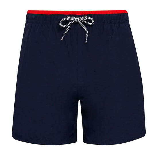 Asquith & Fox Heren zwemshorts (Marine / Rood) - Image 1