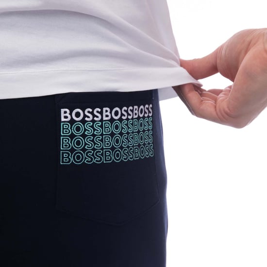 Men's Boss Hadiko 1 Tracksuit Bottoms in Dark Blue