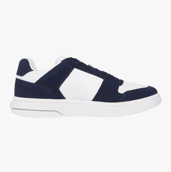 DE BROOKLYN SUEDE Heren Sneakers Donker Nacht Navy - Image 1