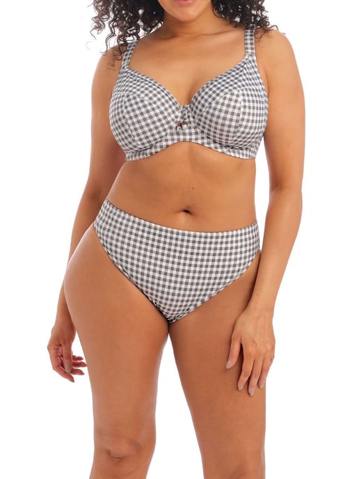 Checkmate Plunge Bikini Top