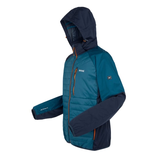 Regatta Heren Andreson Pro Hybride Jas (Marokkaans Blauw/Navy/Vos) - Image 3