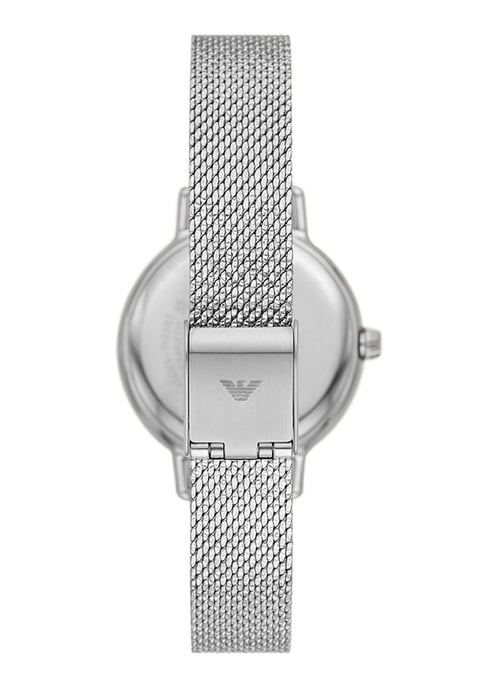 Emporio Armani Cleo Women's Silver Watch AR80065SET
