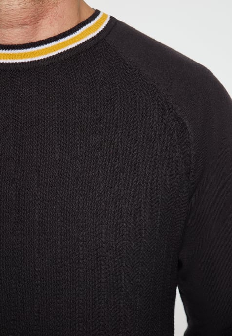 Mo Jumper Heren zwart - Image 3