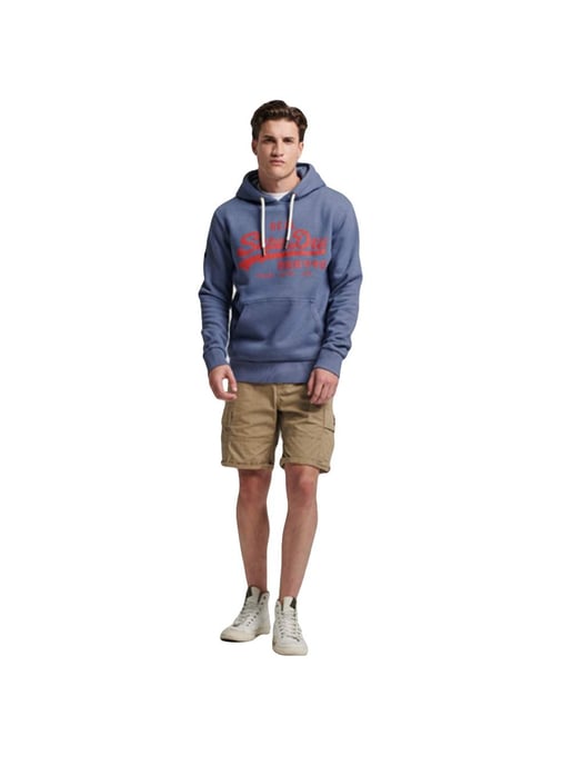 Superdry heren sweatshirt met vintage logo, gemêleerd - Image 1
