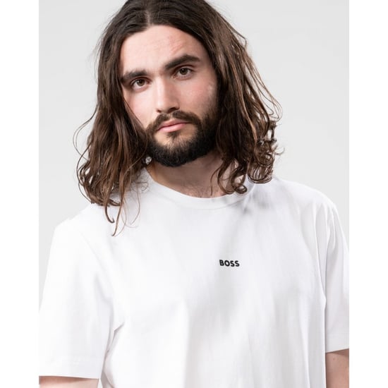 BOSS Orange TChup Heren Crewneck T-shirt met Klein Logo - Image 4