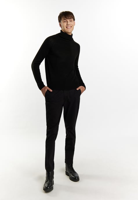 Mo Trui met coltrui Heren zwart - Image 2