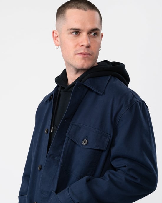 GANT Mens Brushed Twill Overshirt