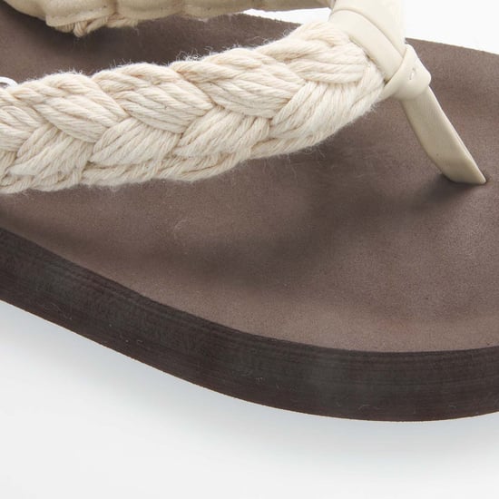 Women's Rocket Dog Sunset Cord Flip Flops in Natural