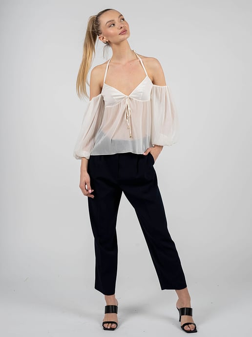 Patrizia Pepe broek Vrouw blauw - Image 6