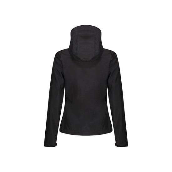 Regatta Womens/Ladies Venturer Hooded Soft Shell Jacket (Black)