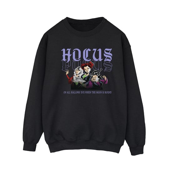Disney Womens/Ladies Hocus Pocus Hallows Eve Sweatshirt (Black)
