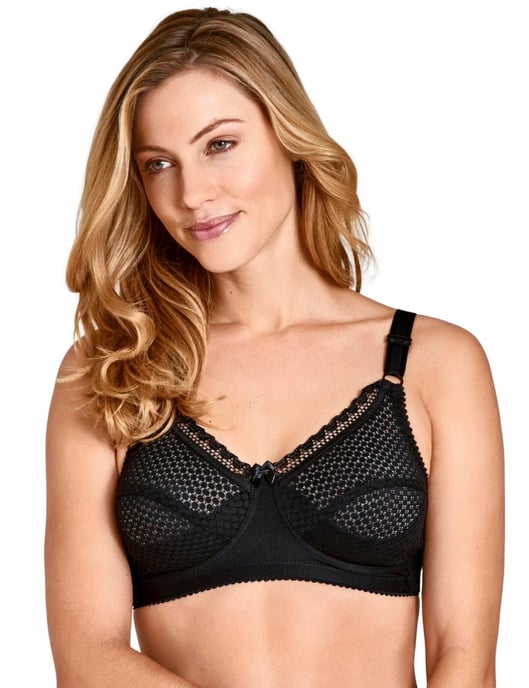 2248 Miss Mary of Sweden Cotton Dots Full Cup Wireless Bra